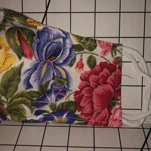 Face Mask Flowers Soft Ear Loops